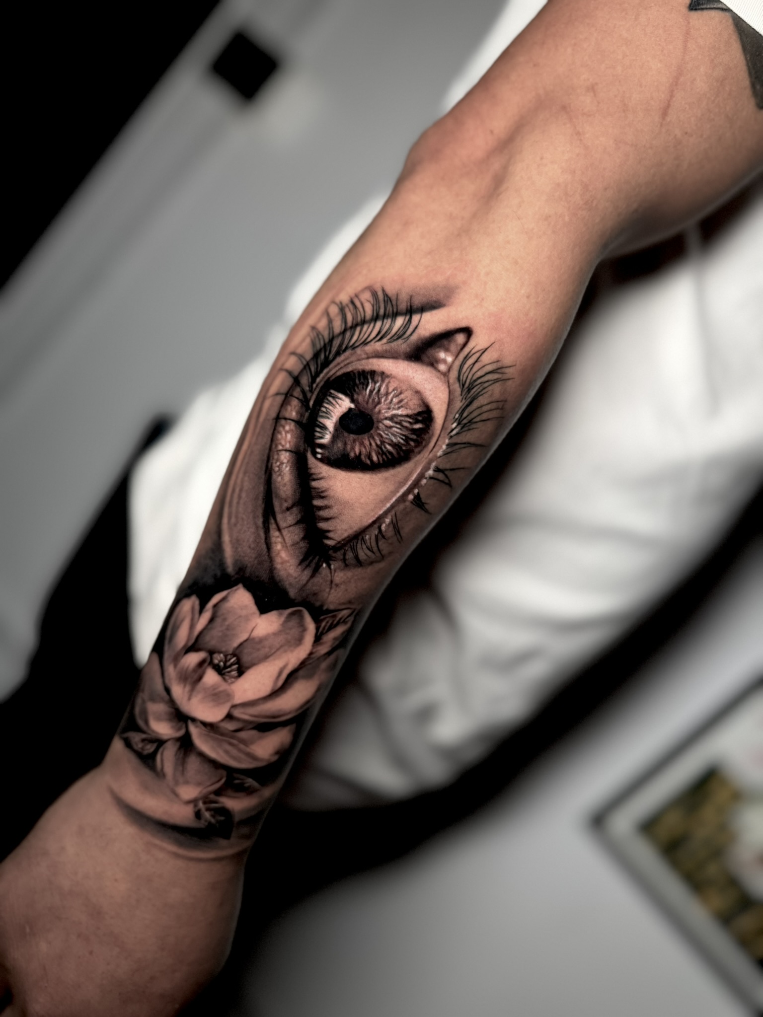 Black & gray realism — lavoro 21, Carlitos Junior Ink Roma